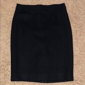 NWT J.Crew double-serge navy pencil skirt size 4